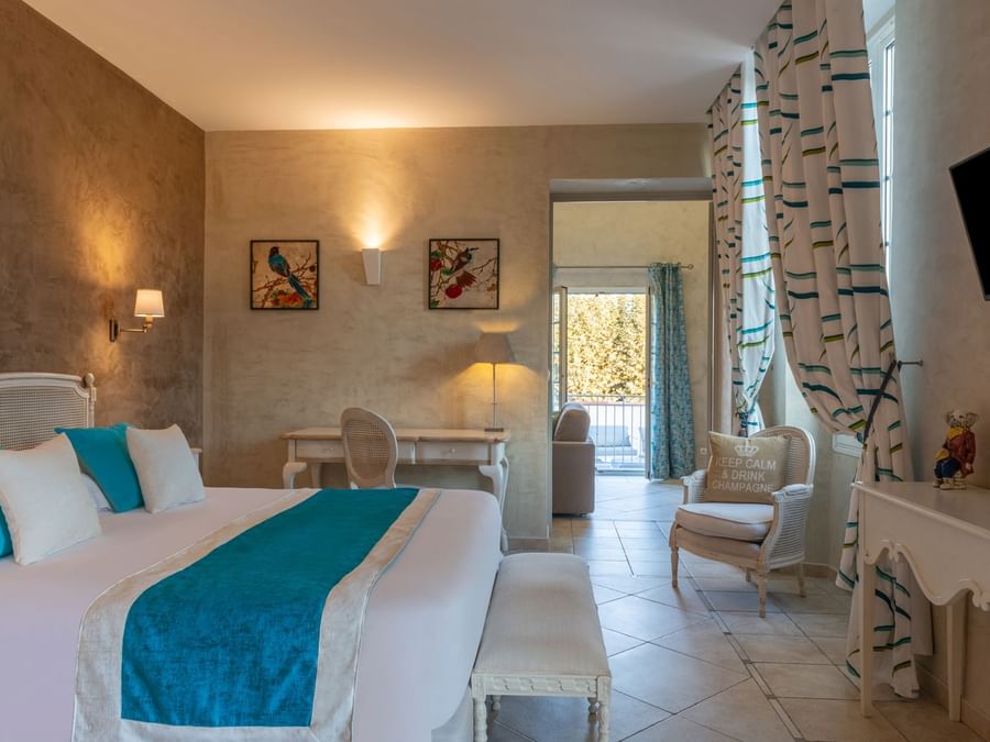 Chambre Suite Room in Hotel Golf Chateau de la Begude