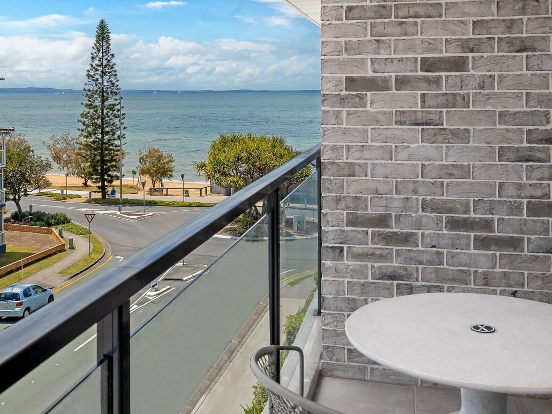 north facing balcony view