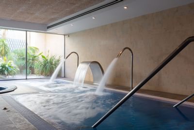 Hotel Aimia - Spa-Wasserfall