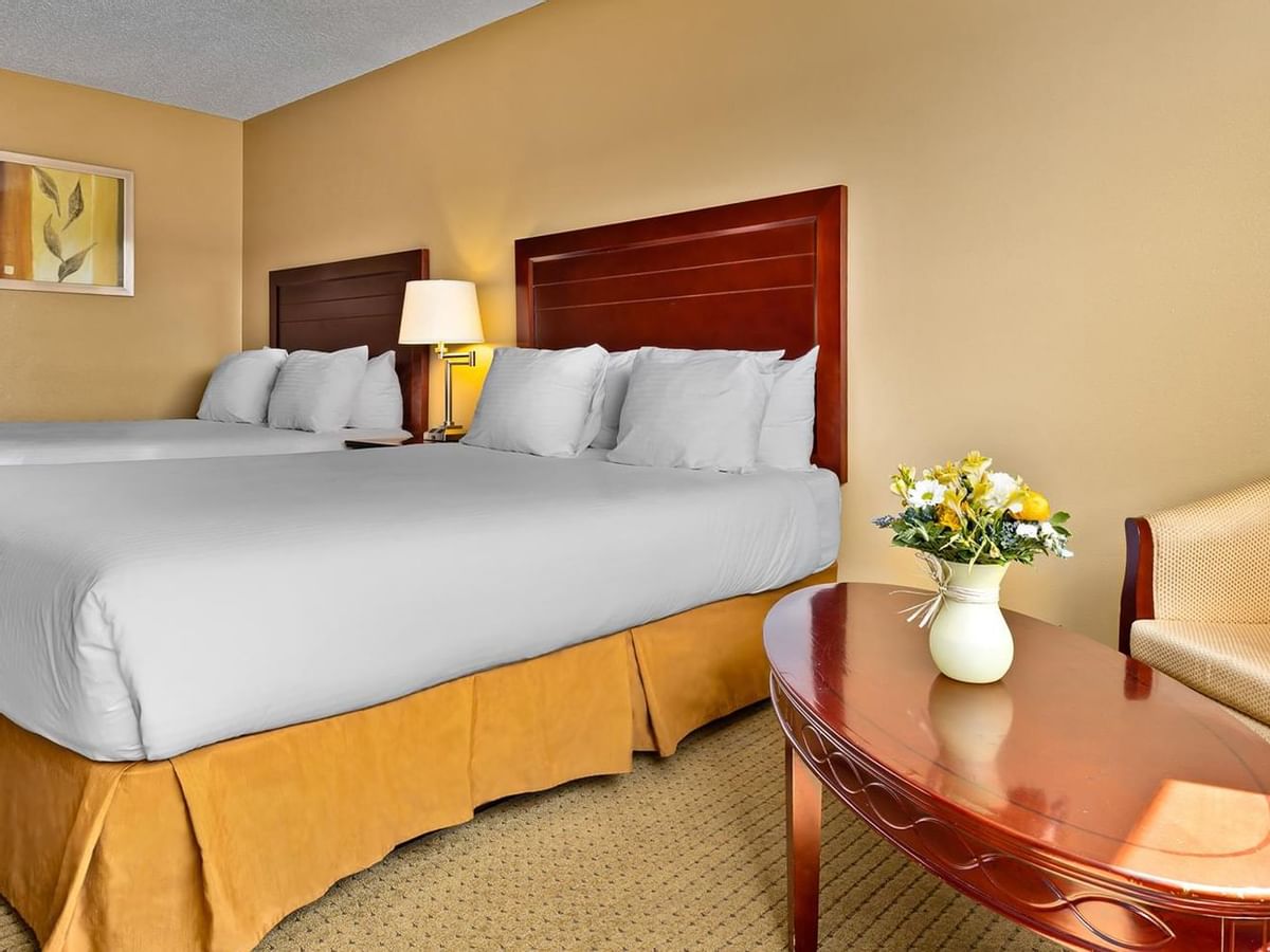 two queen guest room in Williams Lake, BC - Coast Fraser Inn