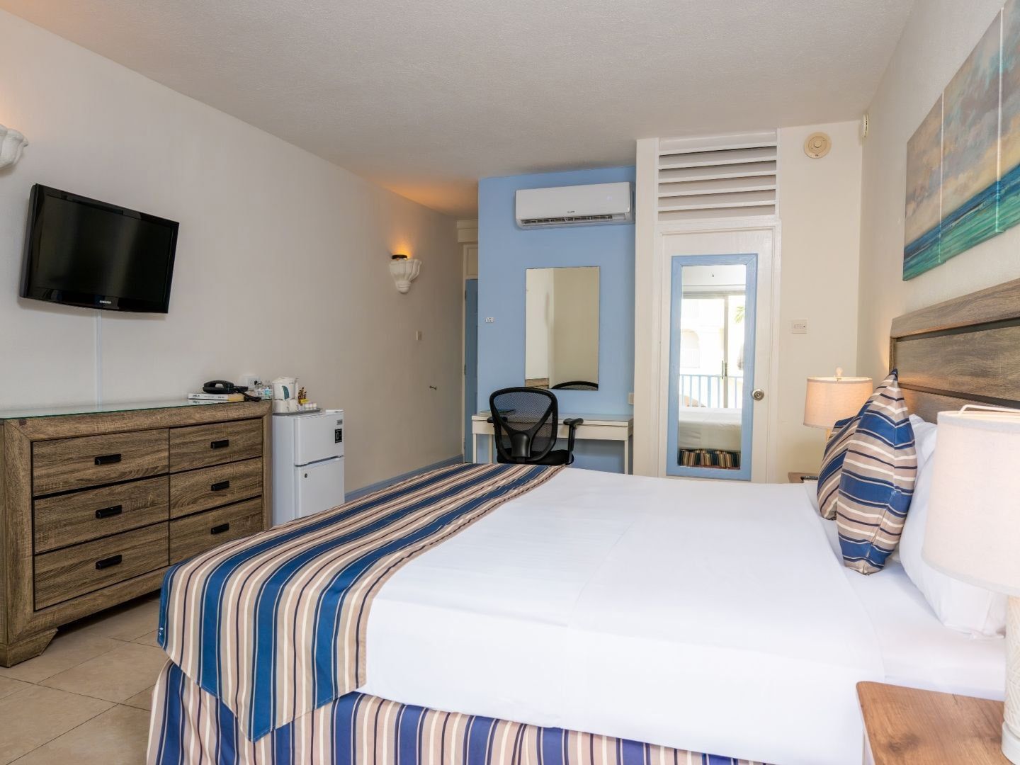 superior room in Time out hotel in Barbados