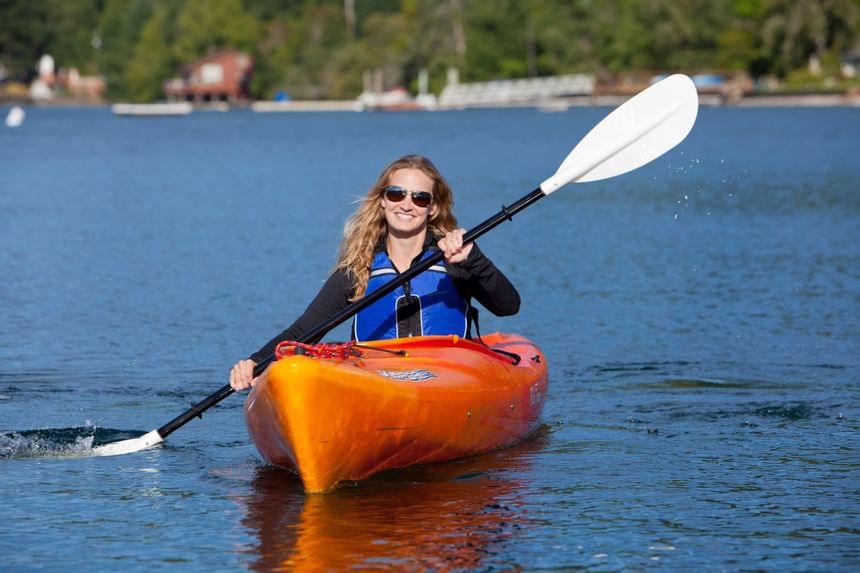 Adult Kayak at Alderbrook Resort & Spa