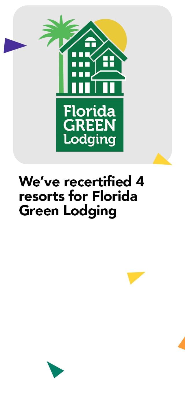 Official Logo of Florida Green Lodging at Legacy Vacation Resorts