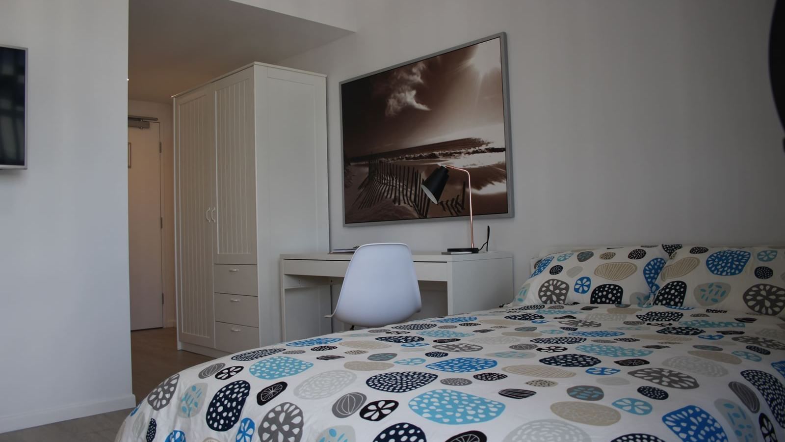 School Street Studios_Studio Apartment Bedroom