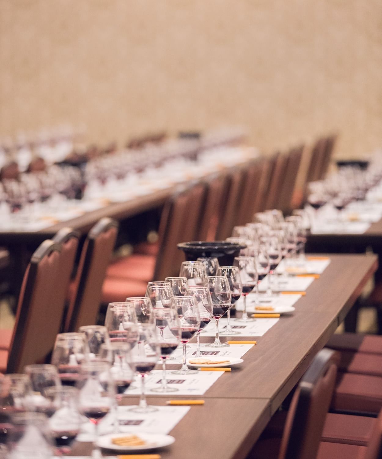 Lorem ipsum Conference rooms at Allegretto Vineyard Resort set up classroom