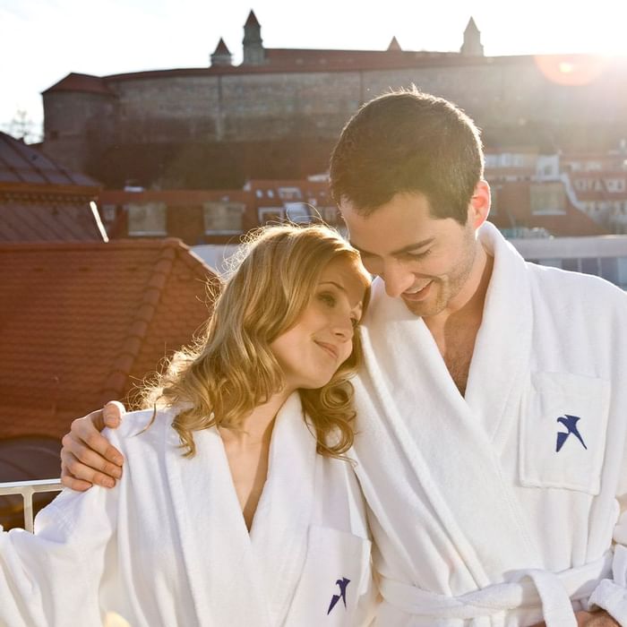 Couples at Spa at Falkensteiner Hotel Bratislava