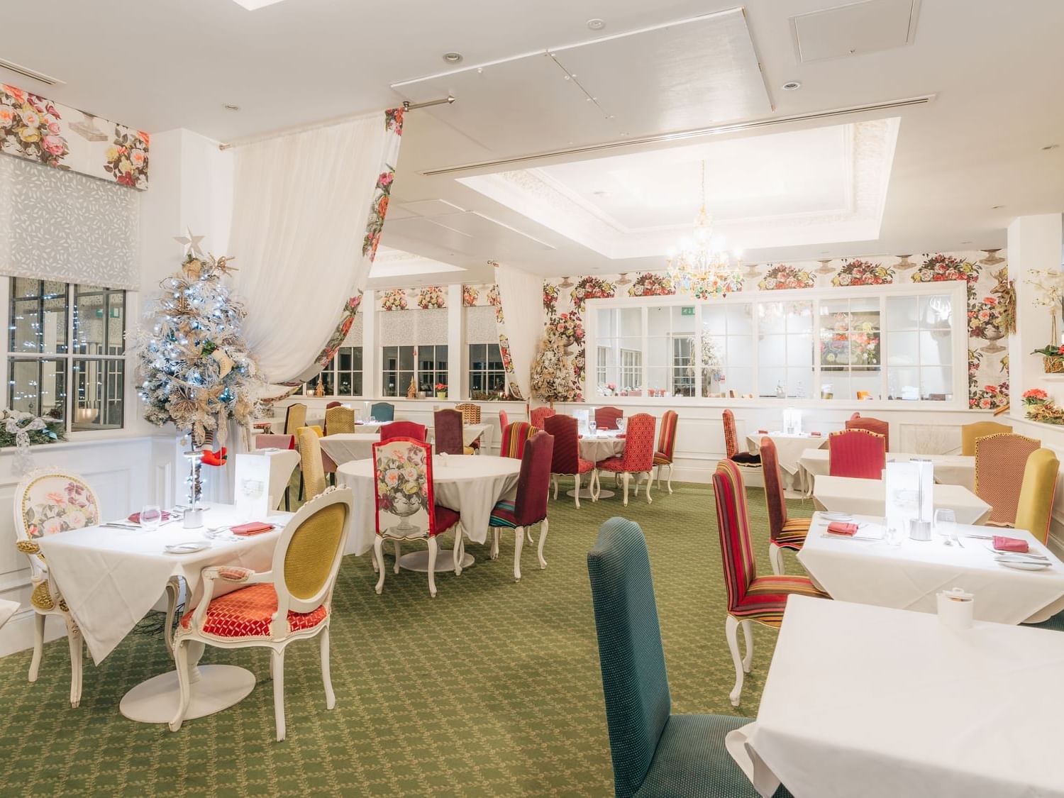 The Garden Brasserie at Orsett Hall in Essex