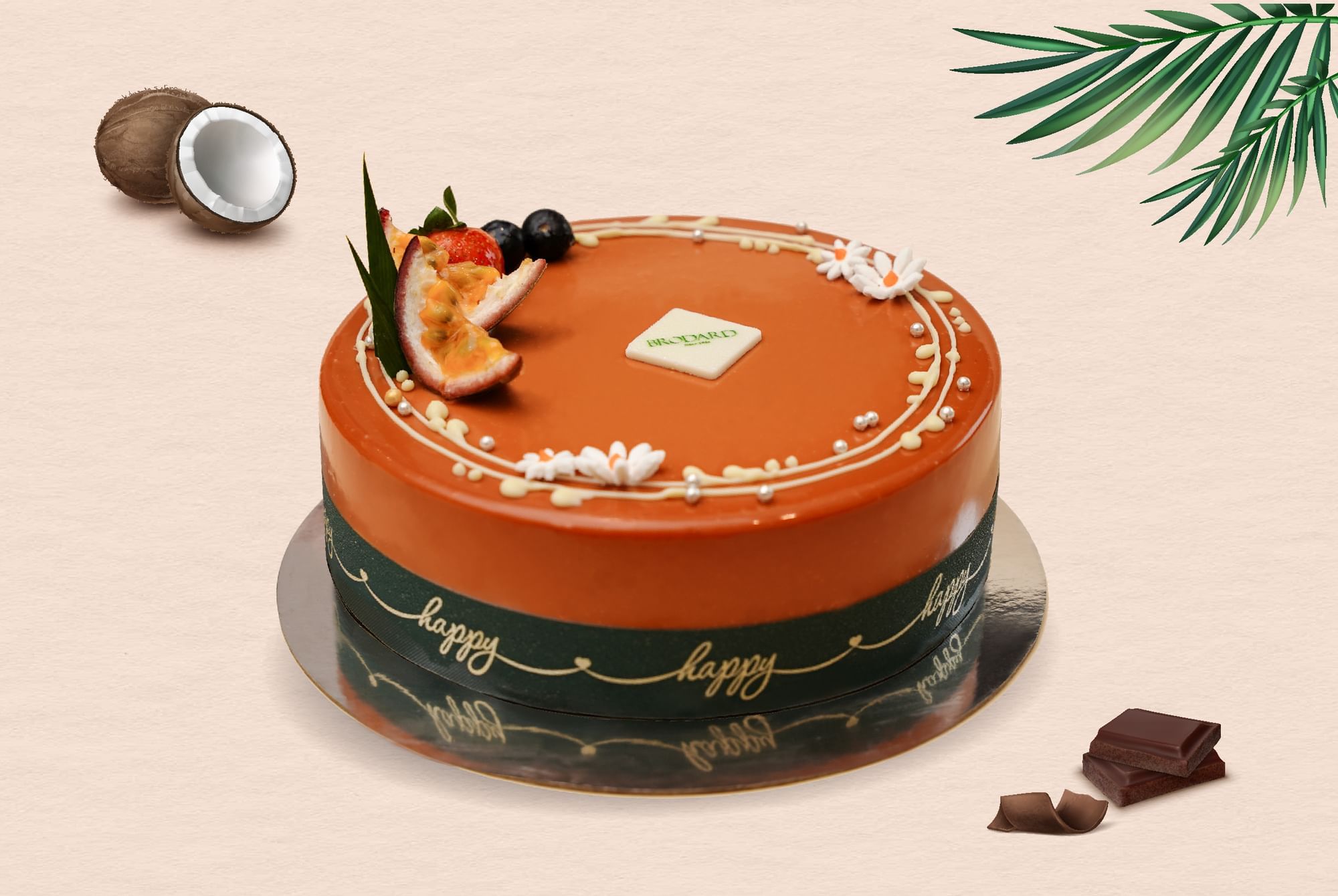 Order Paradise Chocolate Cream Cake (Eggless) Online From The Gifts  Central,New Delhi