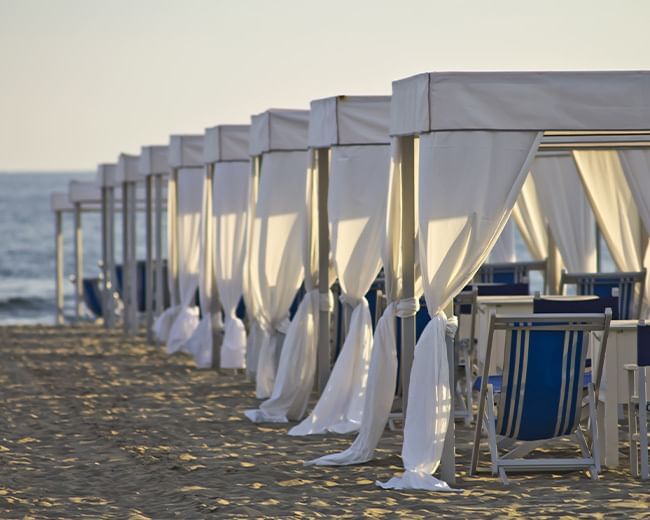 Versilia beaches in Forte dei Marmi