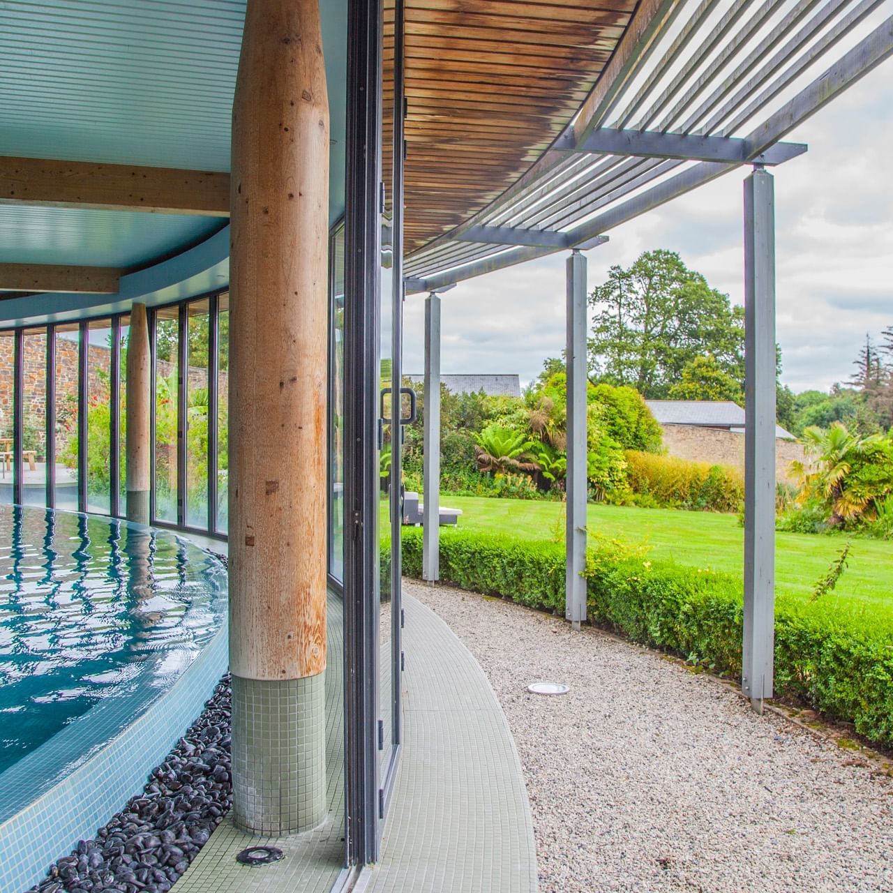 Inifinity Pool at The Cornwall Hotel