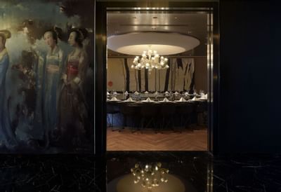 Dining area of Presidential Suite at Hotel Éclat Beijing