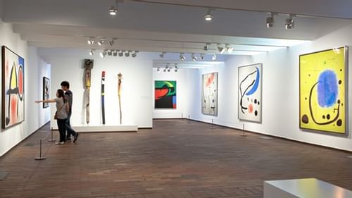 Fundación Joan Miró interior