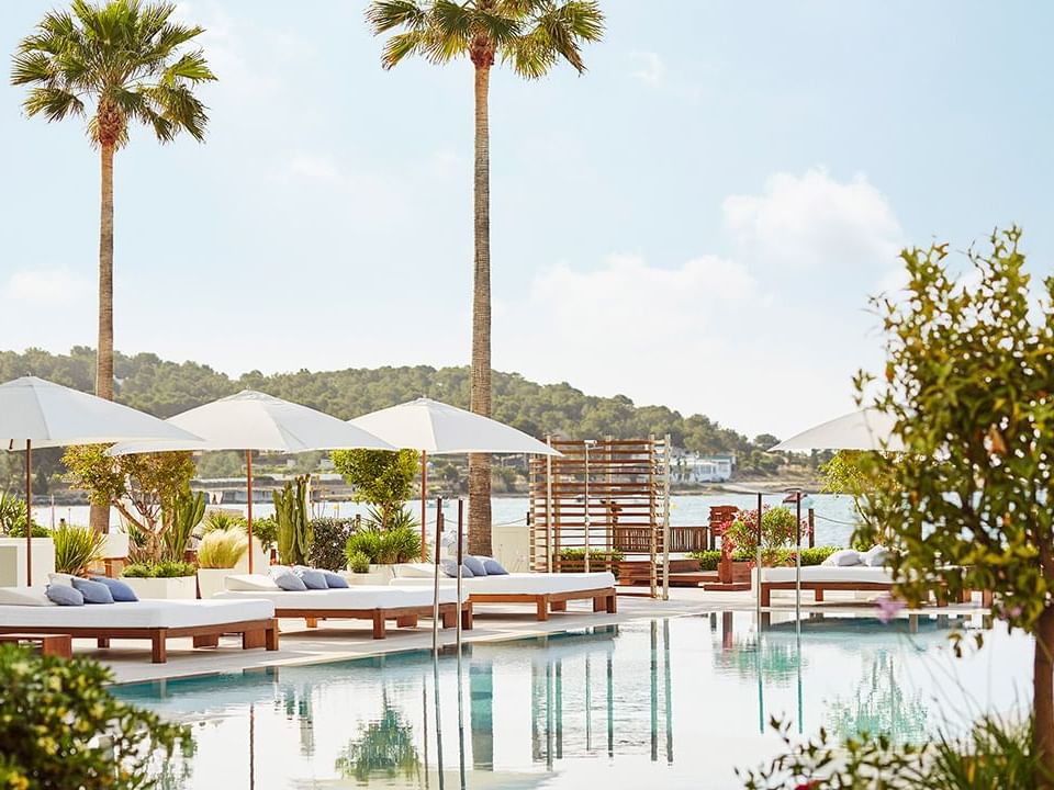 Pool at Nobu Hotel Ibiza Bay