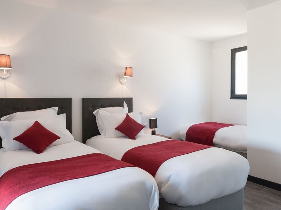 Twin Beds in Executive suite at Domiane de Presle Saumur