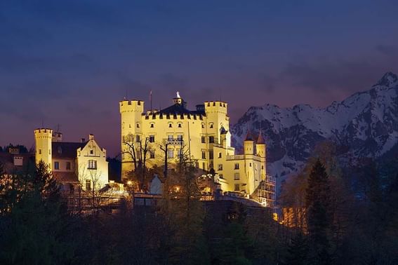 Schloss Hohenschwangau - König Ludwig - Hotel in der Nähe - Hotel liebes Rot Flueh