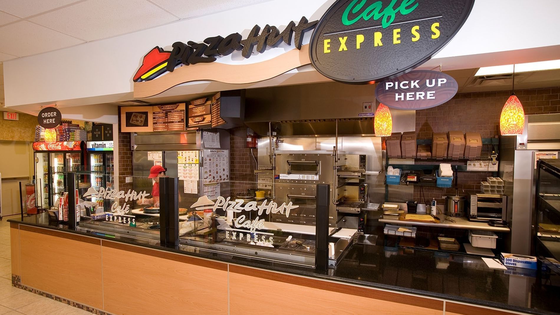 Pizza Hut Express counter at Lake Buena Vista Resort Village & Spa