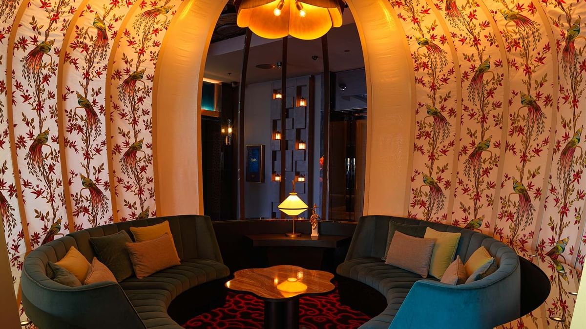 Sofa set & table in Teahouse at Crown Towers Sydney