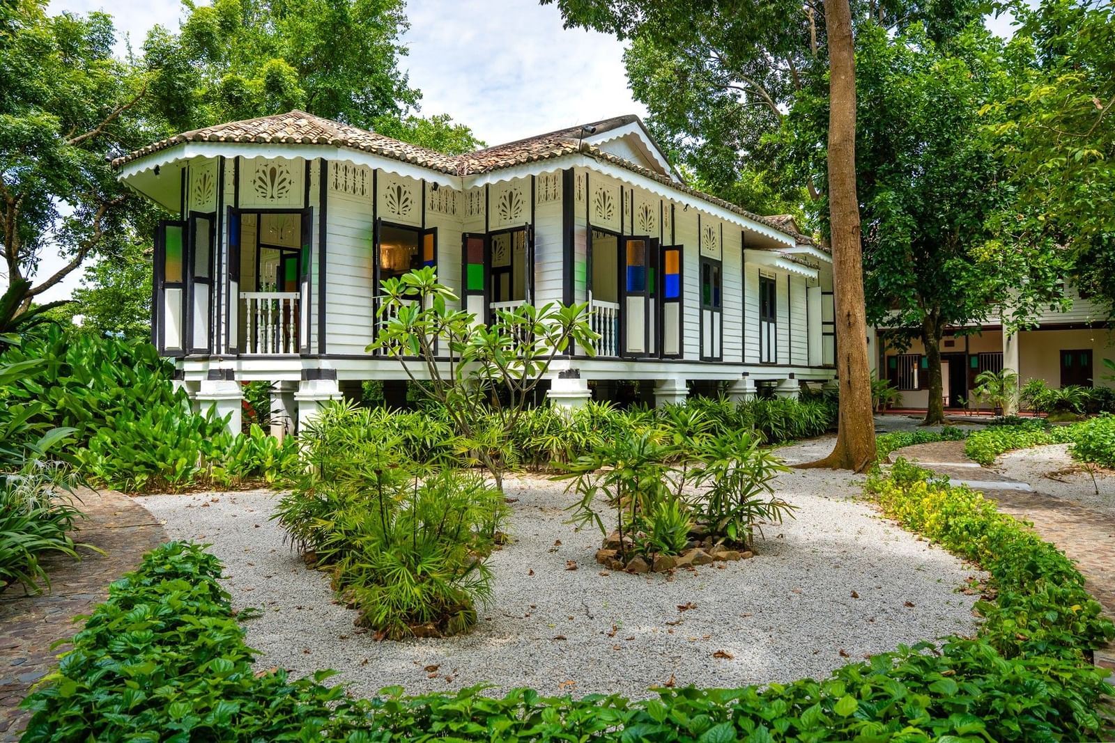 Temple Tree heritage house exterior, Malaysia