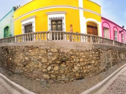 Lady posing in Historic District near Viaggio Resort Mazatlan