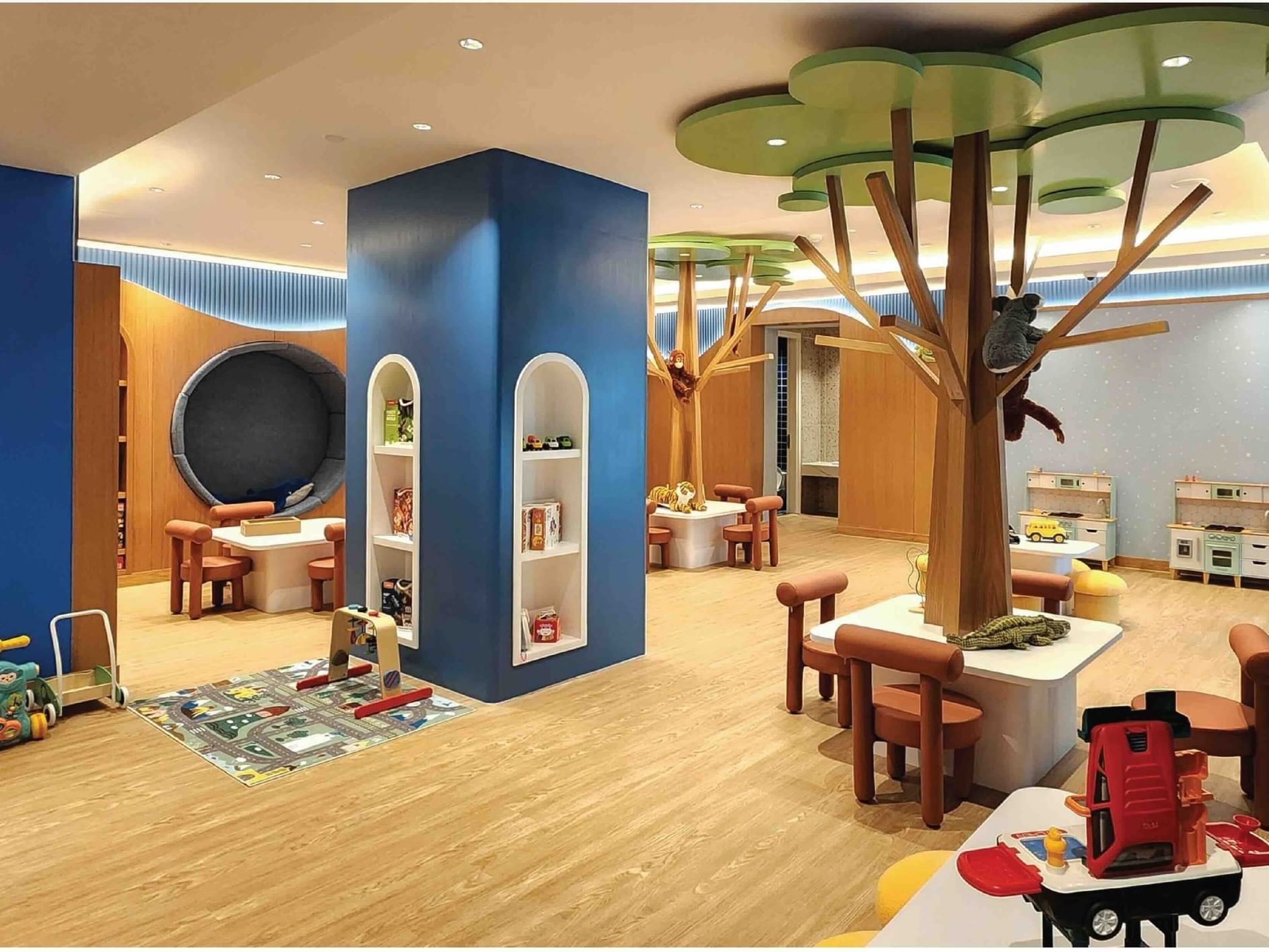 Kids play area with toys & games in The Danna Jr. Club at Danna Langkawi Hotel