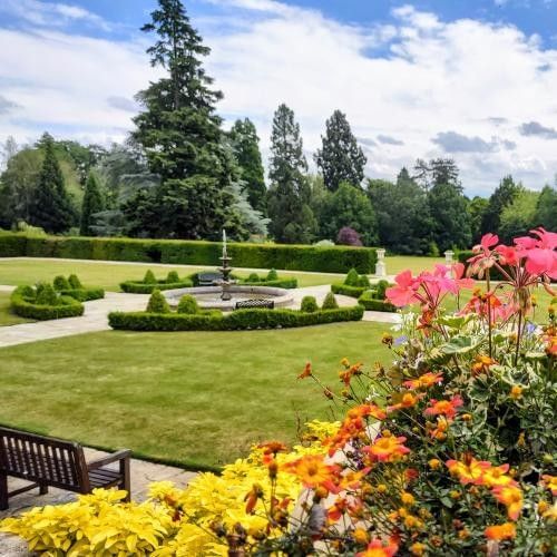 Countryside setting at Easthampstead Park in Berkshire