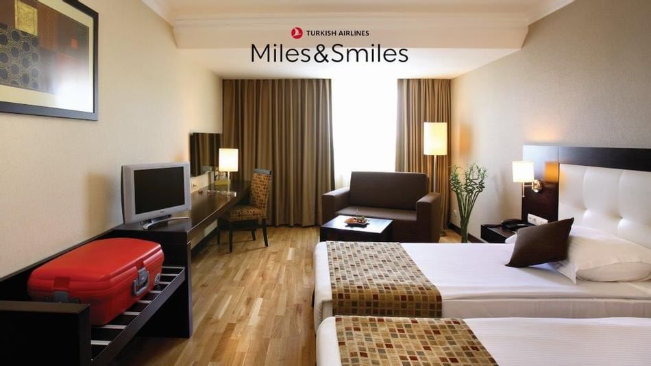 Interior of the guest bedroom at Eresin Hotels Express 