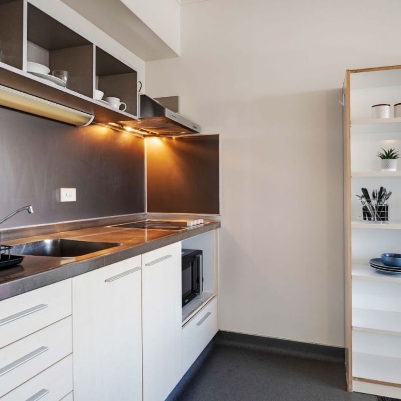 Enjoy co-living with fellow students at UniLodge Wellesley Apartments