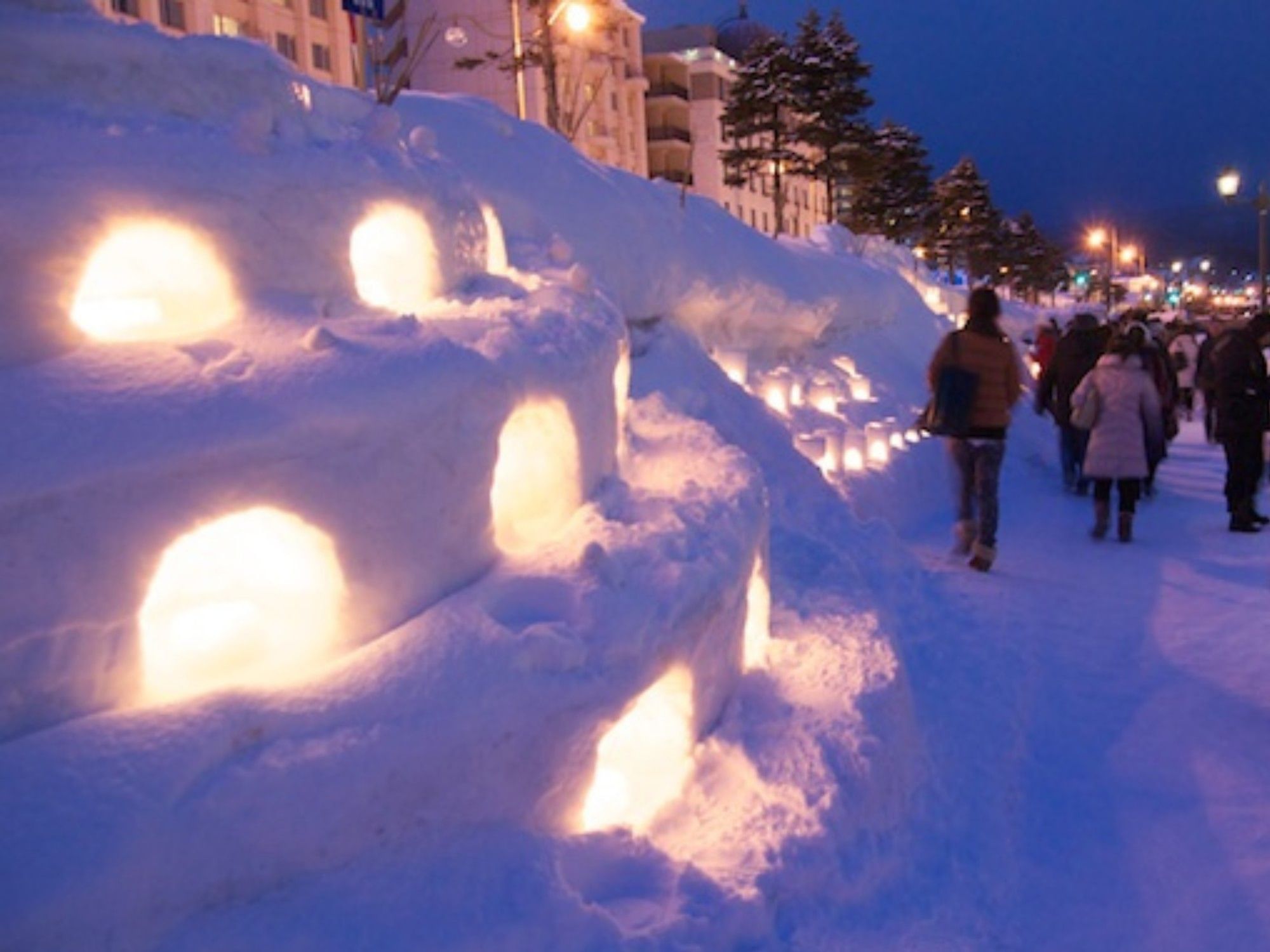 The Snow Light Path Festival | Grand Park Otaru