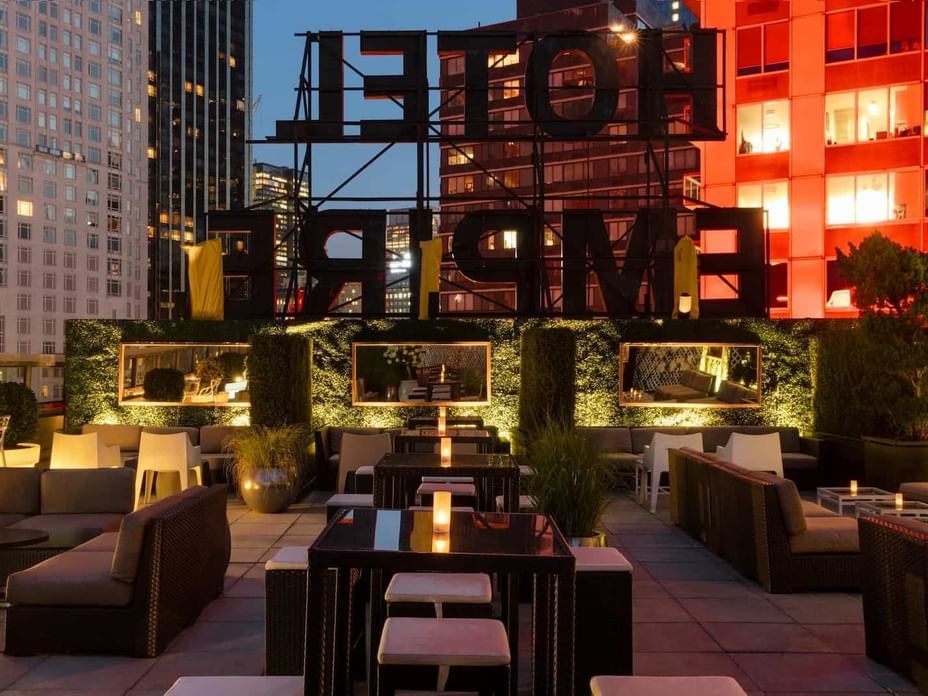 The Empire Rooftop Bar And Lounge The Empire Hotel New York City 2153