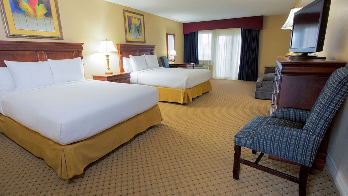 Deluxe Queen Room with Sleeper Sofa Music Road Resort