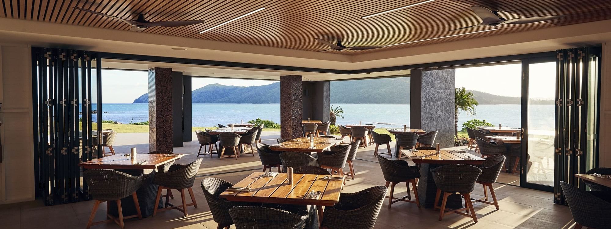 Dining area in Inkstone Kitchen & Bar at Daydream Island Resort