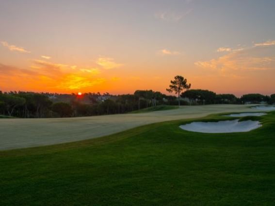 North golf course with sky view at Quinta do Lago near The Magnolia Hotel