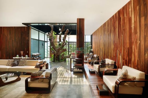 Interior view of spa at Peppers Seminyak