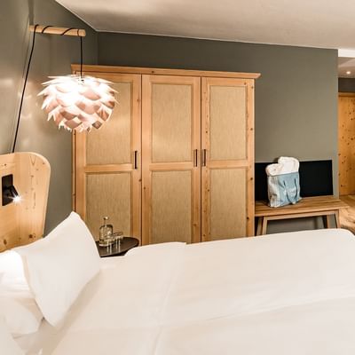 Double Room Superior Mountain view at Falkensteiner Antholz