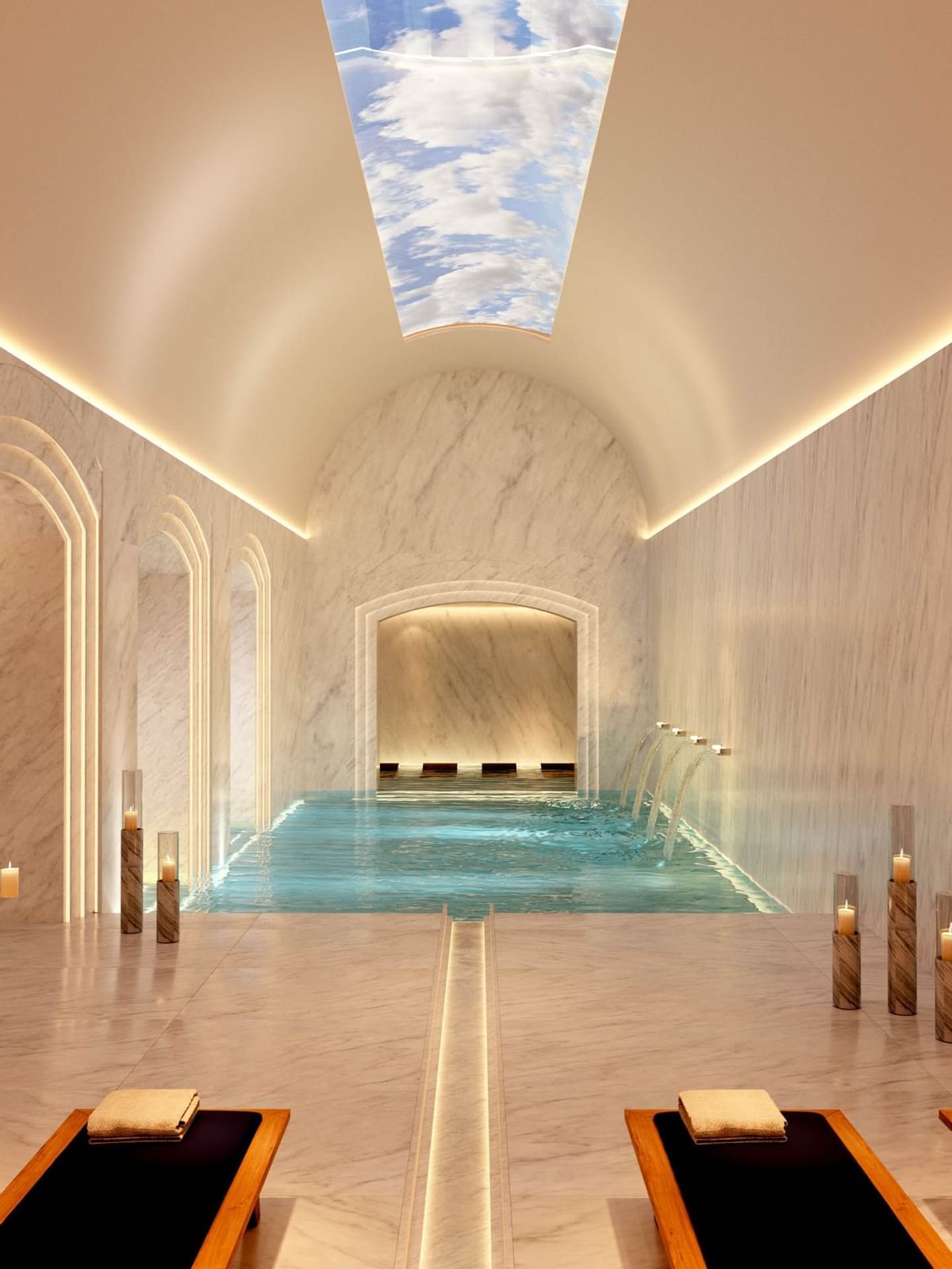 Innenpool im Almanac Palais Vienna