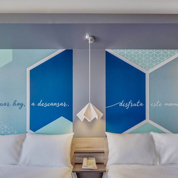 Habitación Superior 2 Twins con cómodas camas en One Hotels