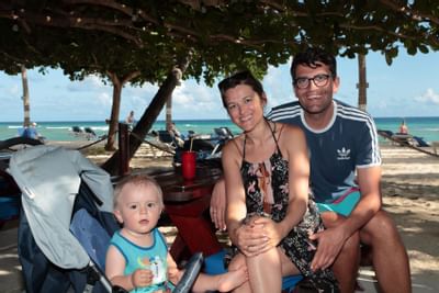 Family at the Beach