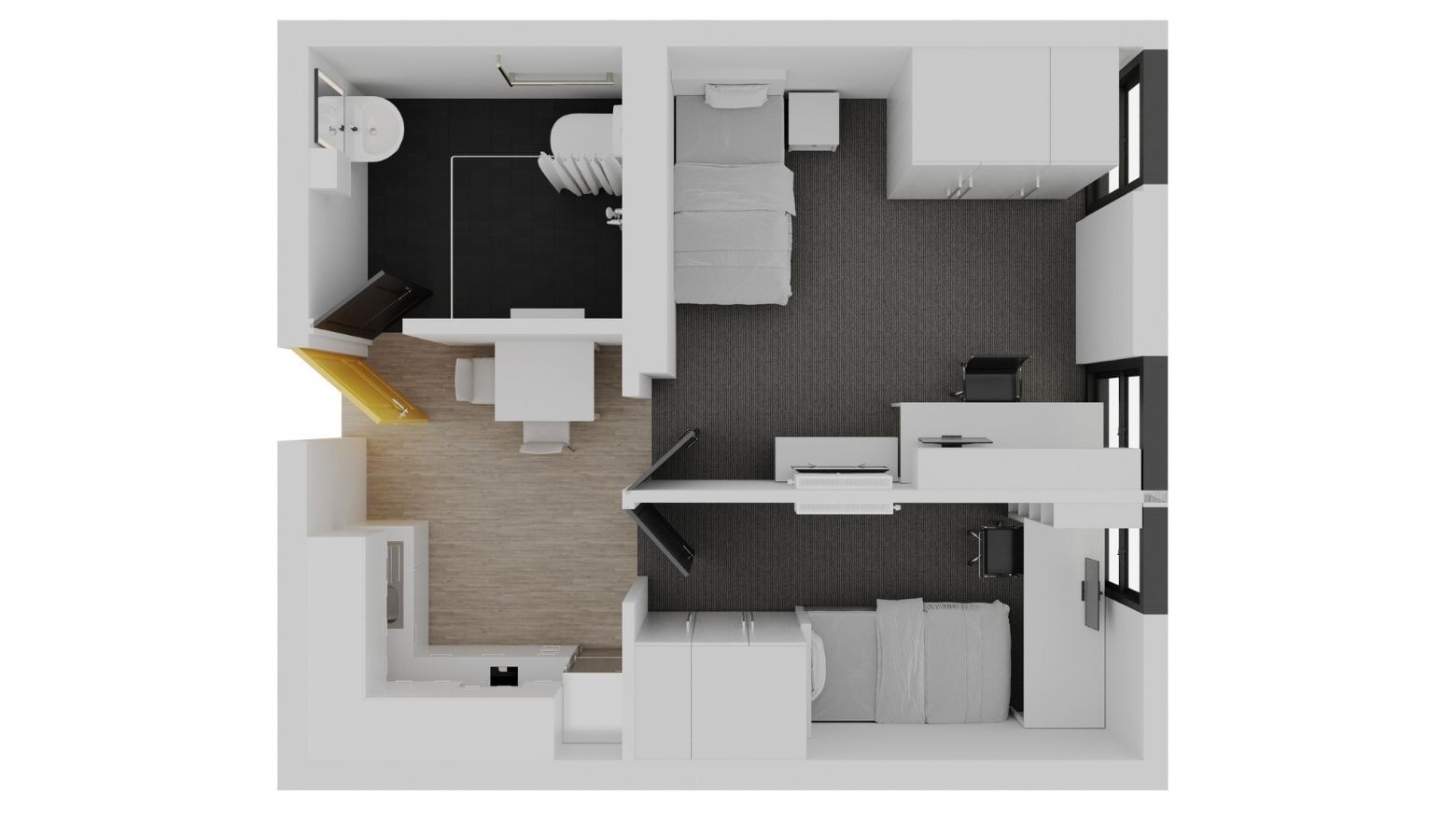 2 Bedroom Apartment (Accessible) FP