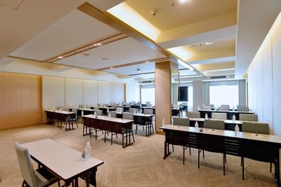 Classroom set-up in Function Hall 1 at Cititel Express Kota Kinabalu