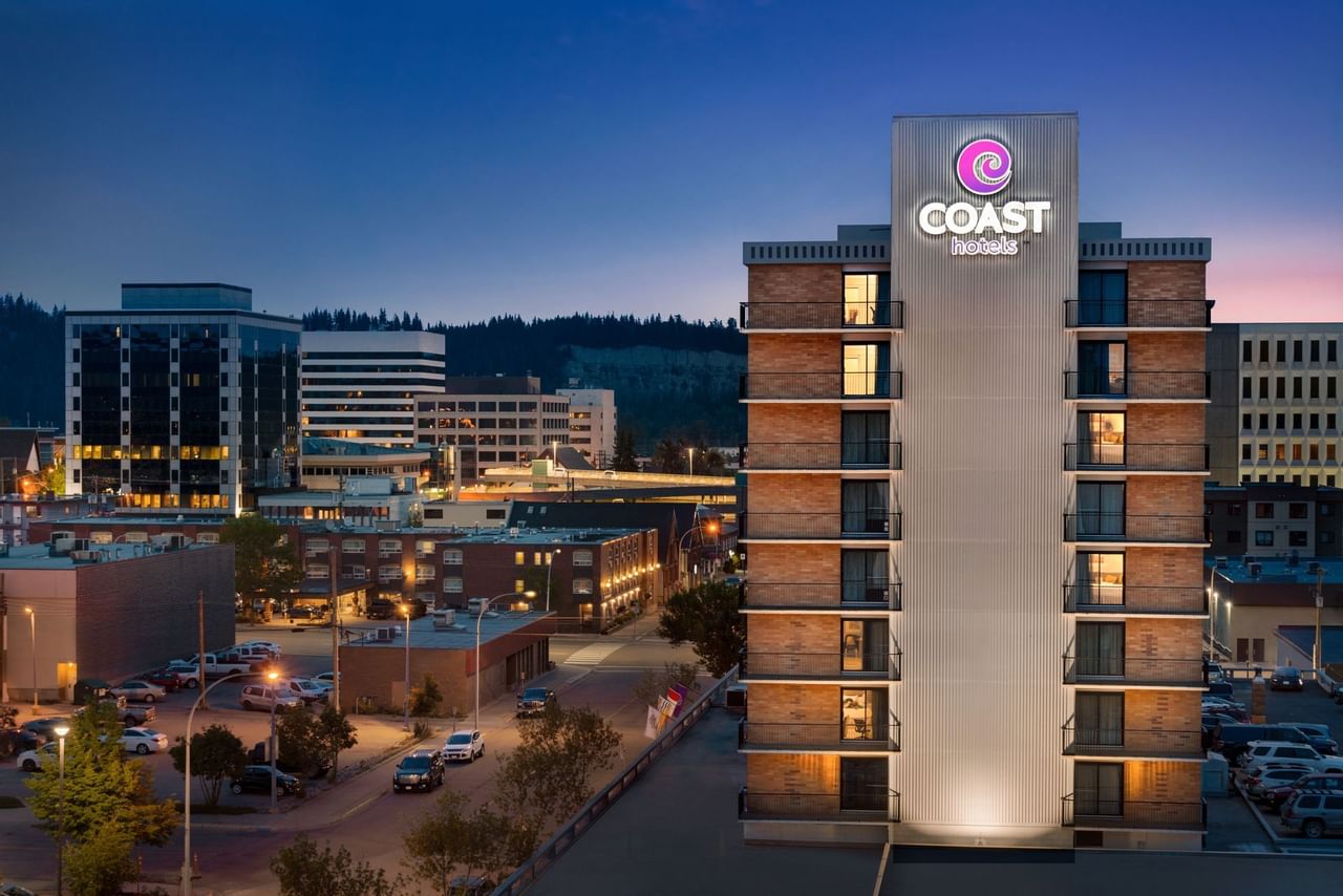 Exterior of Coast Prince George Hotel by APA