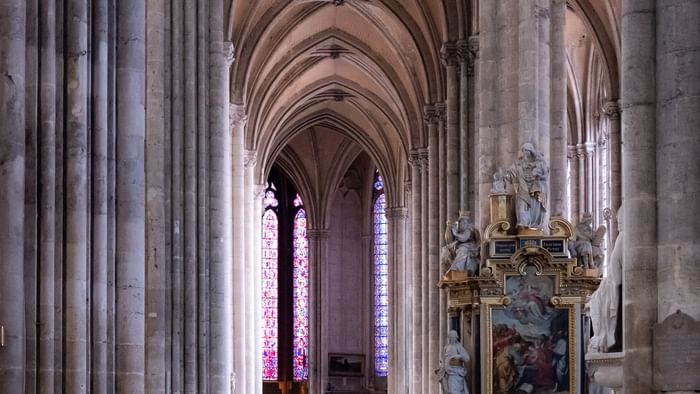 Interior of The Church of St. James near Hotel Amiens Sud