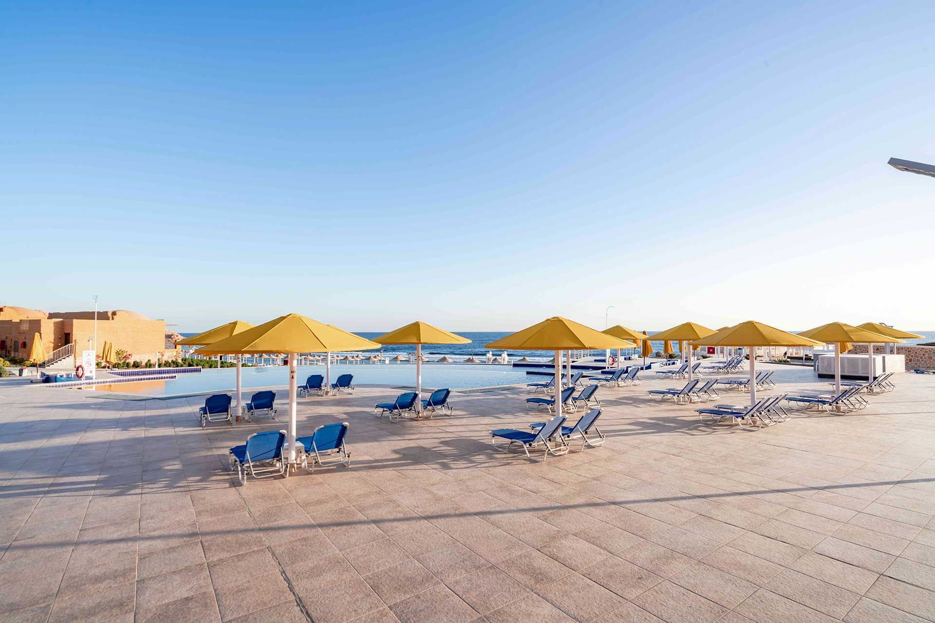 Pool at Pickalbatros Vita Resort in Portofino Marsa Alam