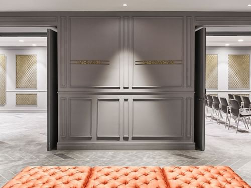 Corridor at Gran Hotel Inglés in Madrid