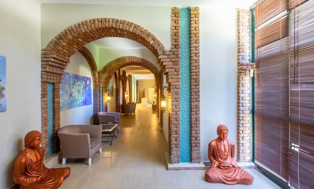 Bodrum Imperial'deki spada salon alanının içi