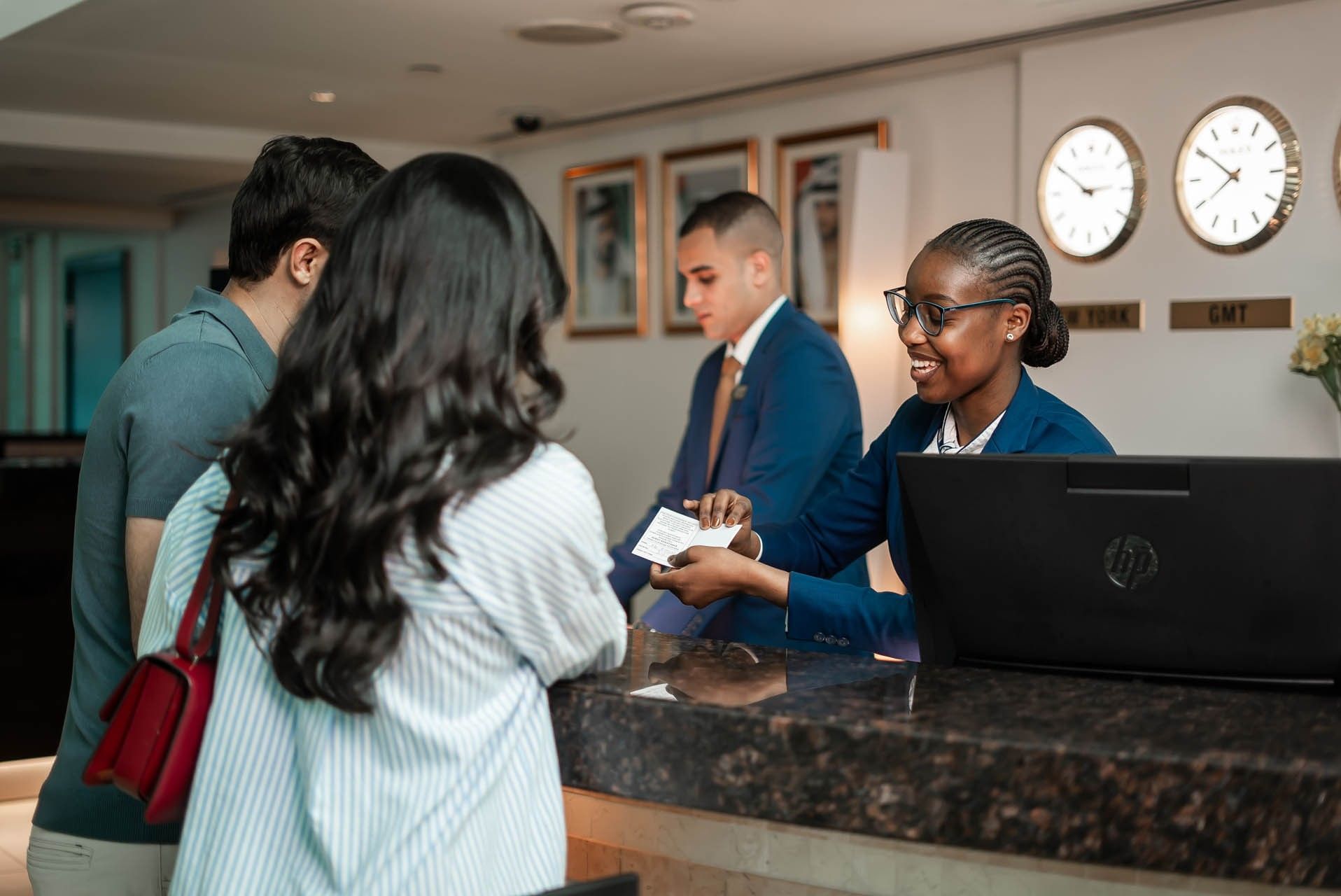 Reception at Dubai International Hotel