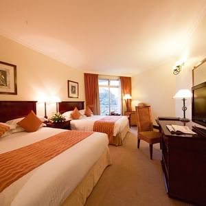 Two Queen beds in family Room at Lake Kivu Serena Hotel