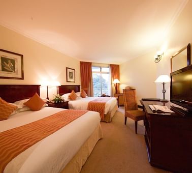 Two Queen beds in family Room at Lake Kivu Serena Hotel