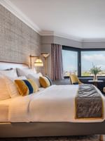 Luxe Deluxe Kamer met uitzicht op de stad bij Hotel Barsey by Warwick in Brussel.