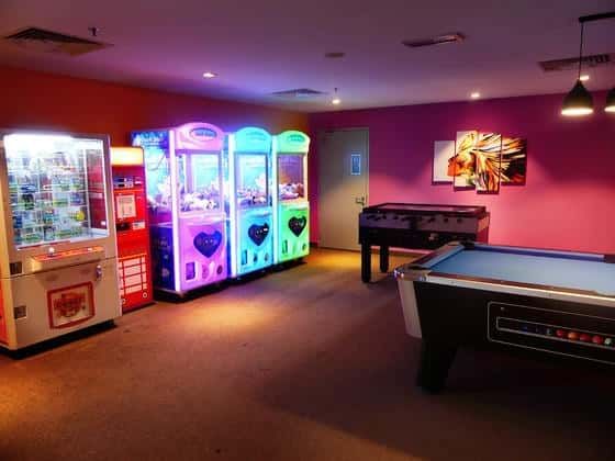 Games Room in Lexis Suites Penang