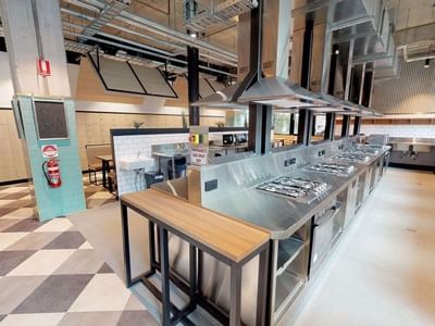 UniLodge Lincoln House Kitchen